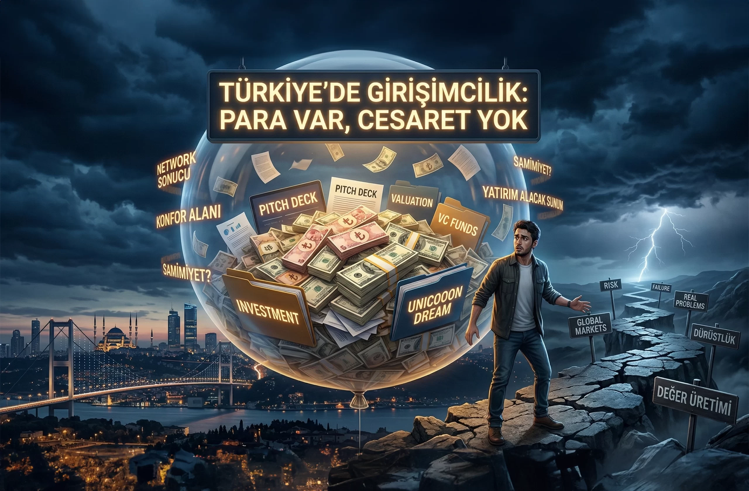 Türkiye’de Girişimcilik: Para Var, Cesaret Yok