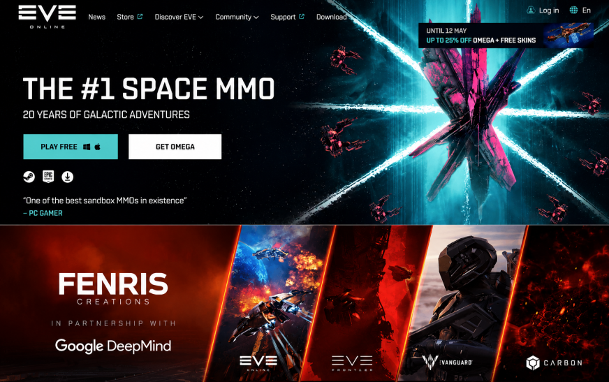 Google, Yapay Zeka Modellerini Eğitmek İçin EVE Online Geliştiricisine Yatırım Yaptı