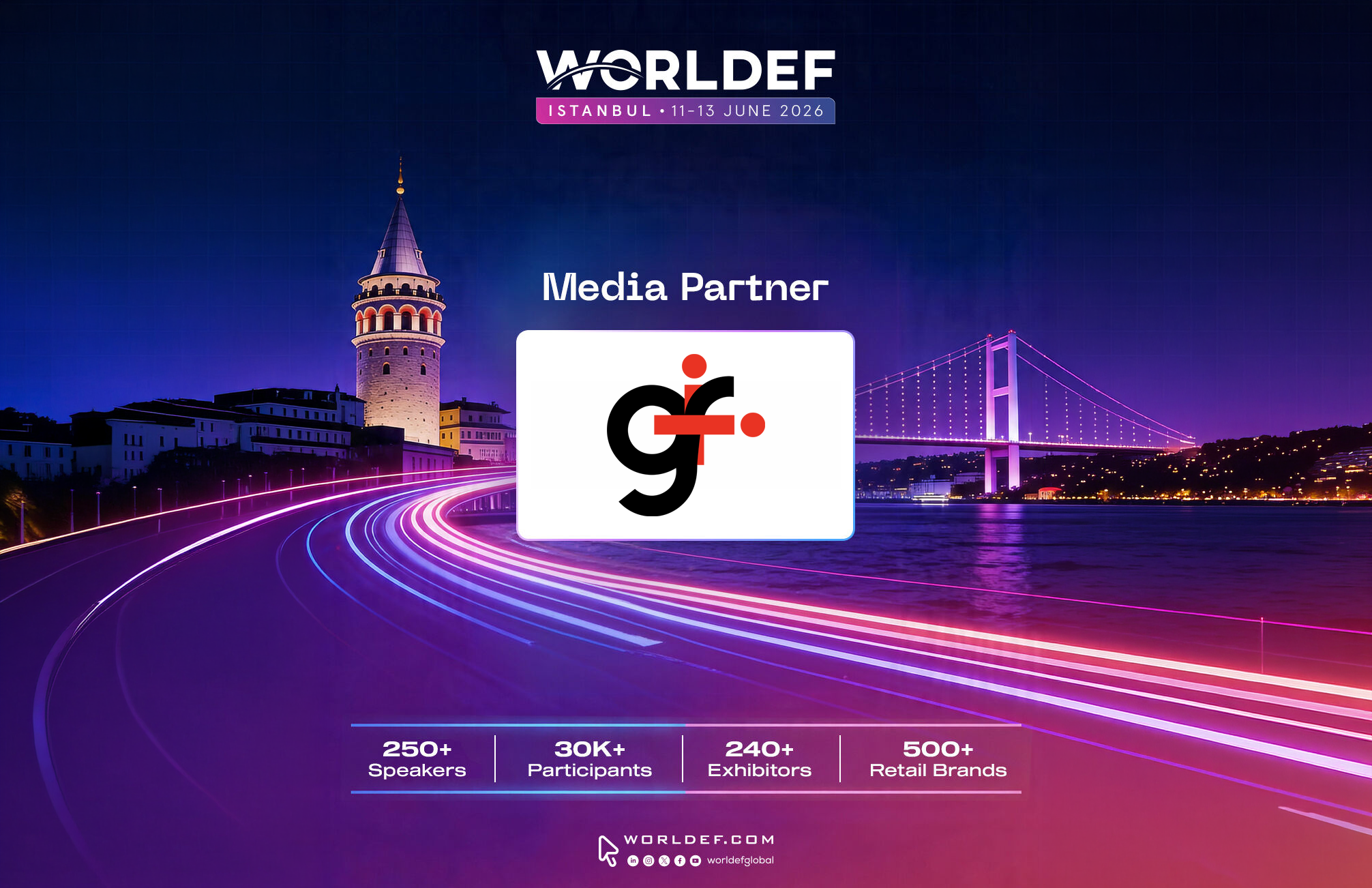 E-Ticaretin Küresel Buluşma Noktası WORLDEF İstanbul 2026’nın Medya Partneri Gifi+ Oldu!