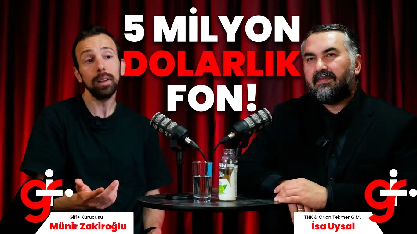 5 Milyon Dolarlık Fon Kimlere Gidecek? İsa Uysal ile THK Orion Tekmer ve FonOrion’un Vizyonu