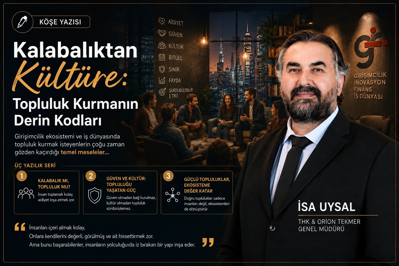 Kalabalıktan Kültüre: Topluluk Kurmanın Derin Kodları