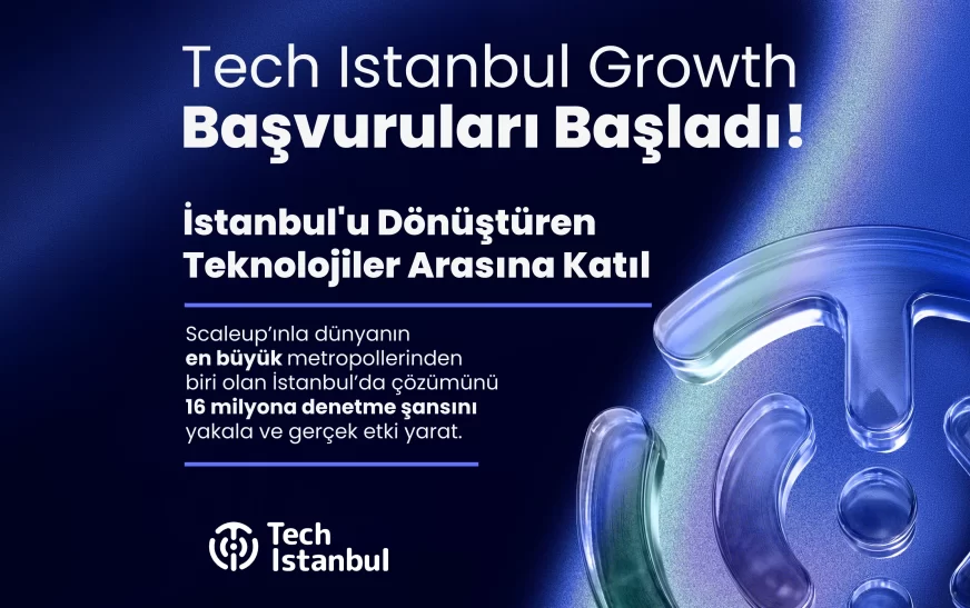 Tech Istanbul Growth 2026 Başvuruları Başladı!