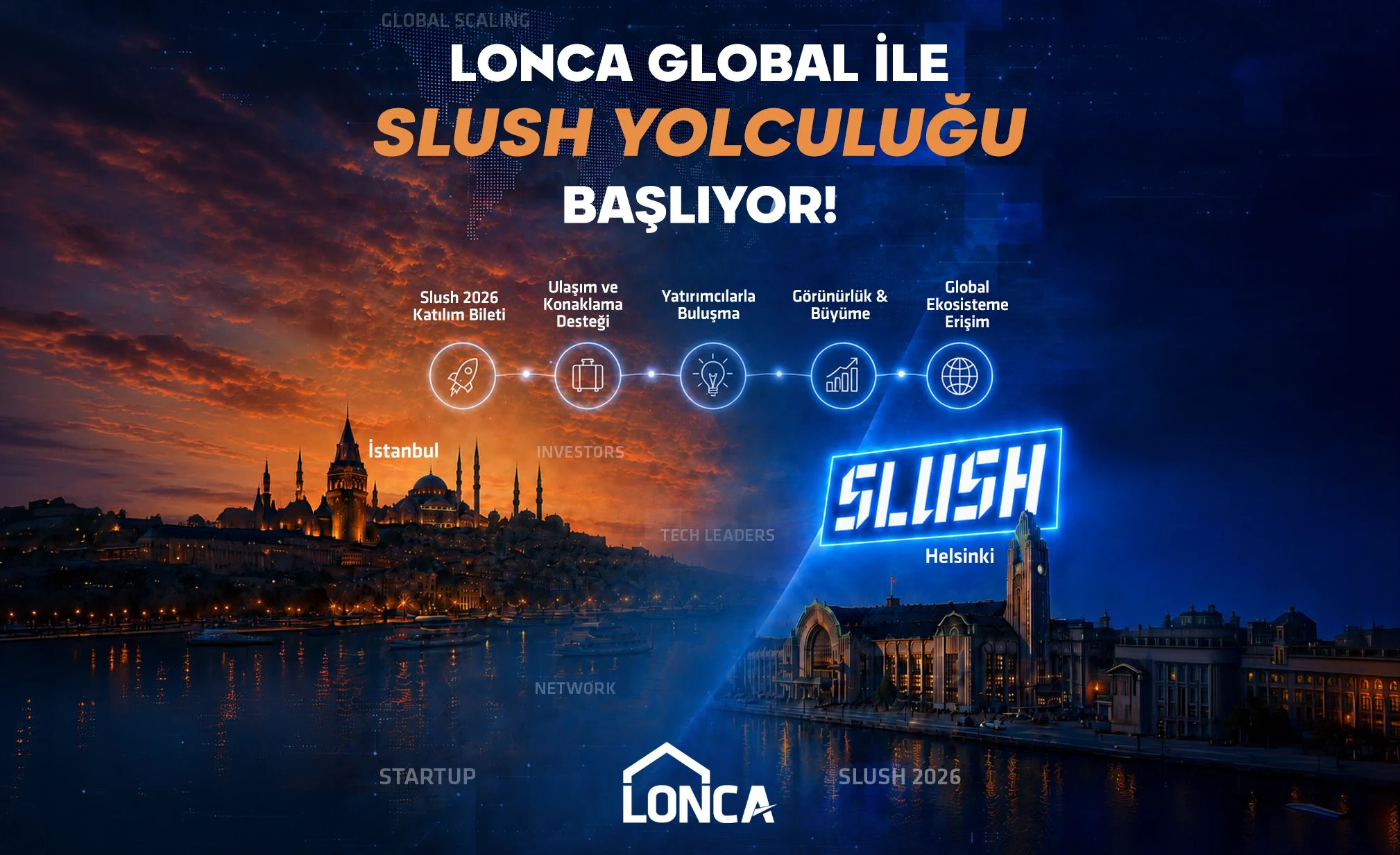Kuveyt Türk Beş Girişimi Slush 2026 Etkinliğine Taşıyor