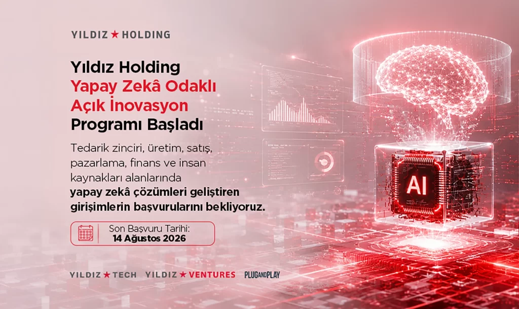Yıldız Holding Yapay Zekâ Odaklı Açık İnovasyon Programı Başvuruları Açıldı