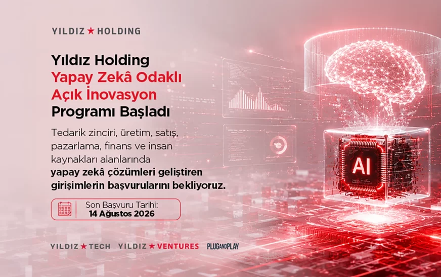 Yıldız Holding Yapay Zekâ Odaklı Açık İnovasyon Programı Başvuruları Açıldı
