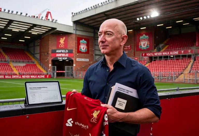 Bezos’tan Sürpriz Premier Lig Hamlesi: Liverpool’a 2 Milyar Dolarlık Teknoloji Sermayesi