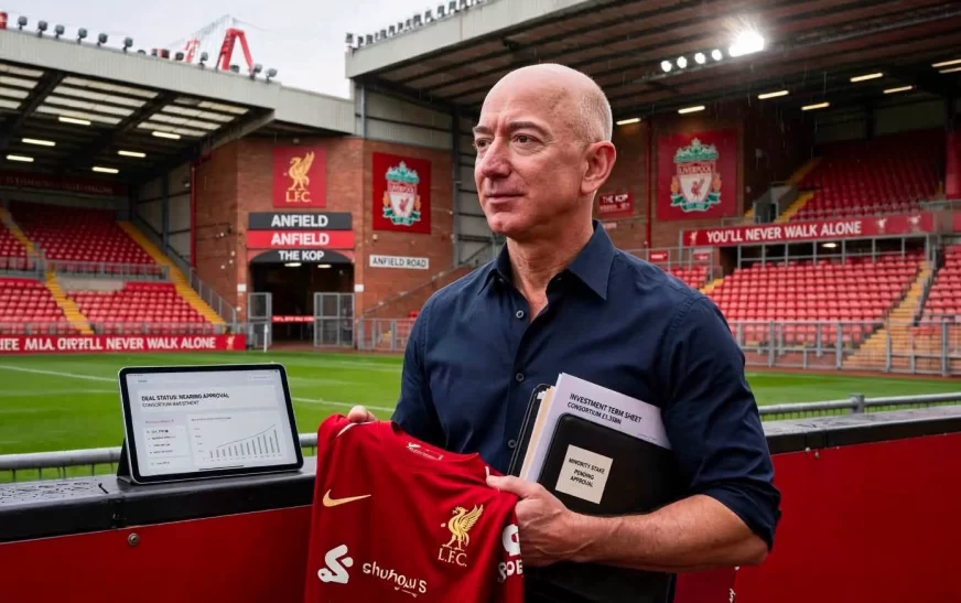 Bezos’tan Sürpriz Premier Lig Hamlesi: Liverpool’a 2 Milyar Dolarlık Teknoloji Sermayesi