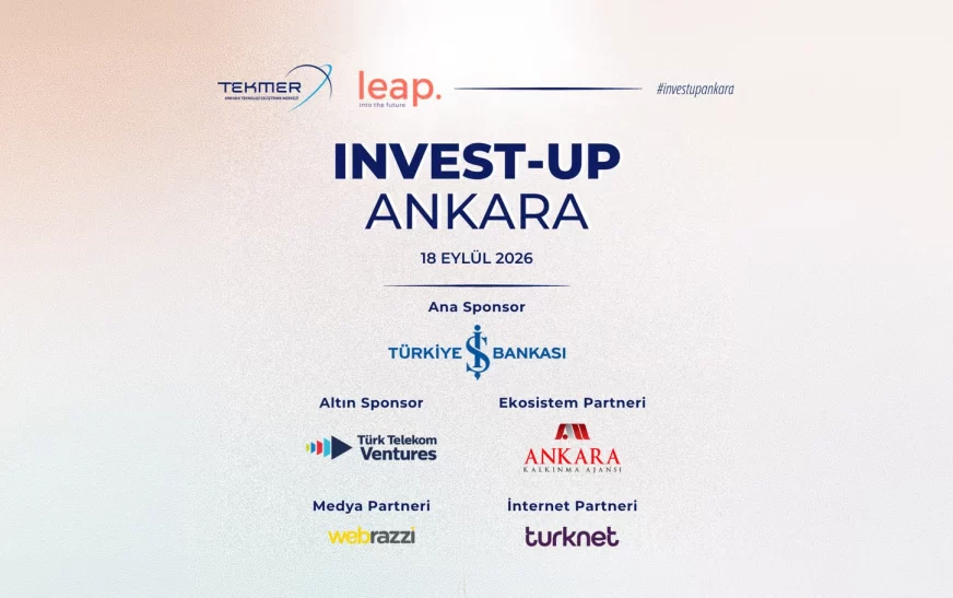 Invest Up Ankara 2026 Girişimcilik Ekosistemini Buluşturuyor