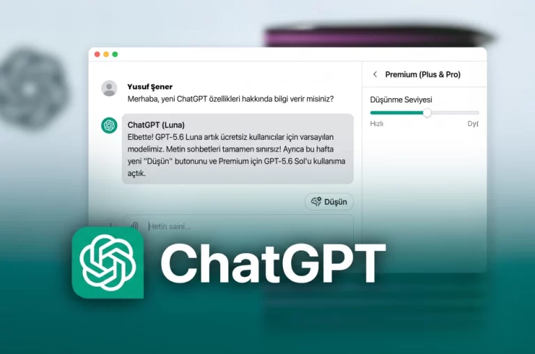 ChatGPT’den Sınırları Kaldıran Güncelleme: Ücretsiz Sürümde Limitler Kalkıyor, Premium’a ‘Düşünme’ Çubuğu Geliyor
