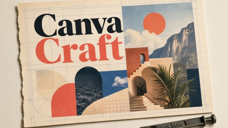 Canva, Kendi Görsel Üretim Modeli Canva Craft’ı Tüm Kullanıcılara Açtı