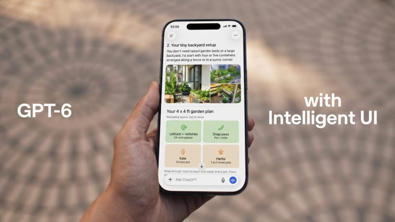 ChatGPT’ye canlı ve etkileşimli “Intelligent UI” arayüzü geldi