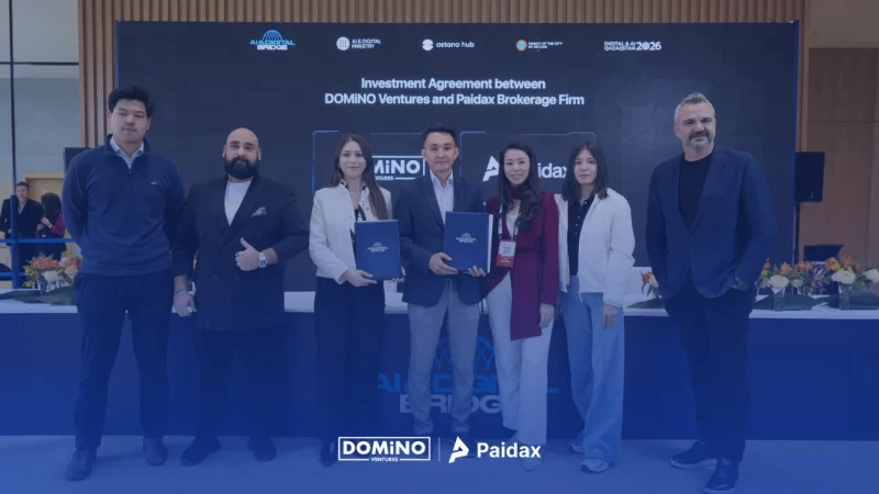 Paidax, DOMiNO Ventures’ın Katıldığı Turda 1 Milyon Dolar Yatırım Aldı