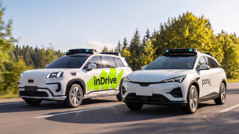 Uber’in rakibi inDrive, Pony.ai ve Nvidia ile birlikte Orta Asya’da 2027 yılında sürücüsüz taksi testleri yapmayı hedefliyor