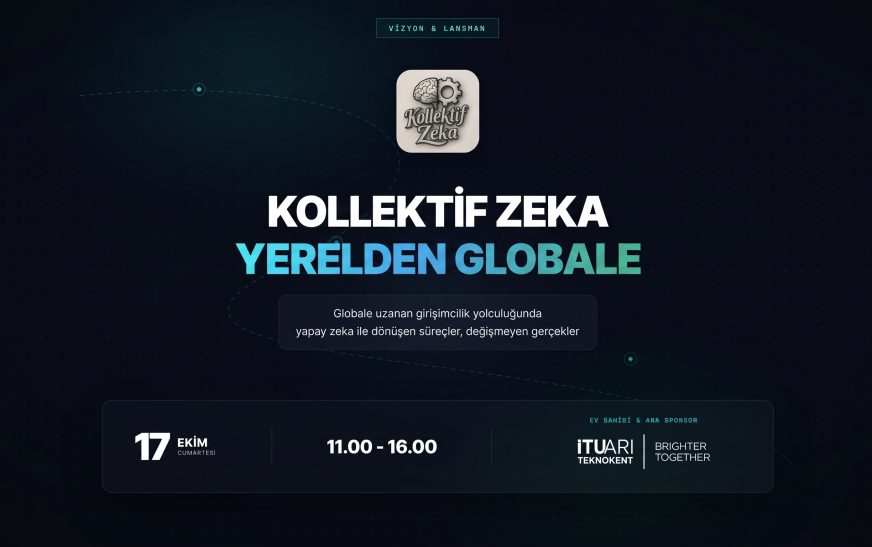 İnsan zekası ve yapay zeka aynı sahnede: Kollektif Zeka ” Yerelden Globale” ile yola çıkıyor