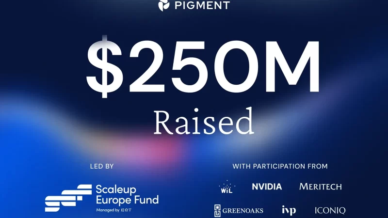 İş Planlama Platformu Pigment, 2,3 Milyar Dolar Değerlemeyle 250 Milyon Dolar Yatırım Aldı