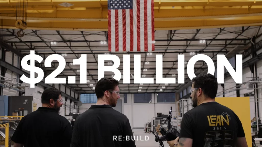 Slate’i Çıkaran Re:Build Manufacturing, 2,1 Milyar Dolar Yatırım Aldı